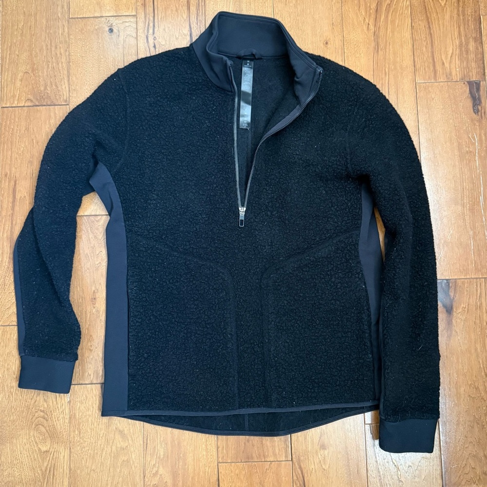 Lululemon Tundra trek wool half zip